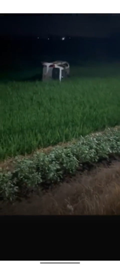 Toàn cảnh hiện trường TNGT tại Hoàng An, Hiệp Hòa