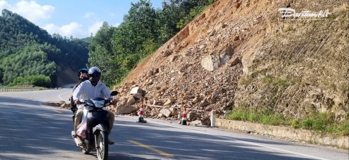 Nghệ An: Đường hơn 700 tỷ đồng xuất hiện nhiều điểm sạt lở