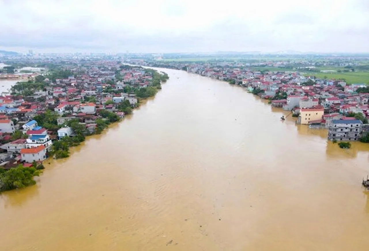Lũ lớn đe dọa Phú Thọ, Bắc Ninh, Hải Phòng